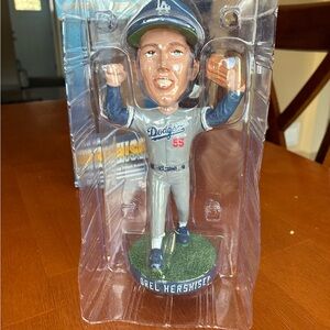 Orel Hershiser Dodgers Bobblehead Figurine